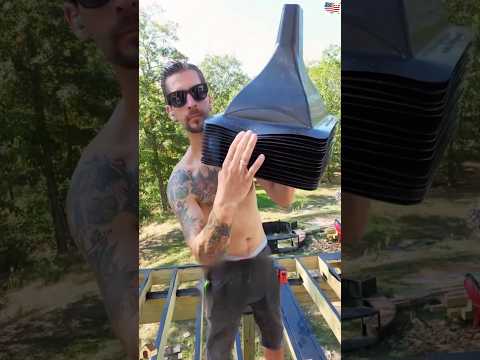 Gutter system installation #crazy #didyouknow #diy #amazing #youtube