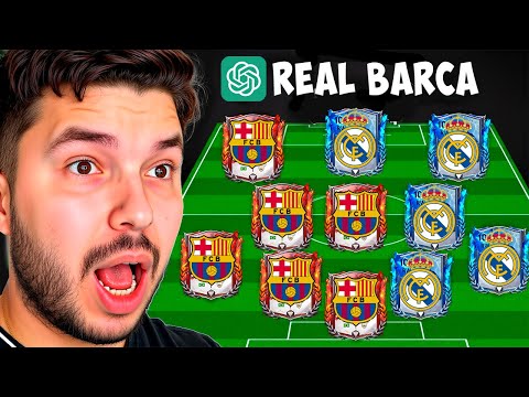 Chat GPT A Real Madrid and Barcelona!