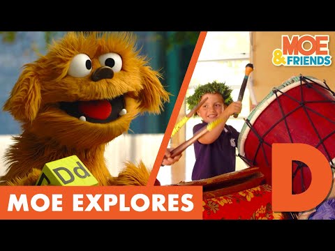 Moe Explores the Letter D | Drums, Dentist & Doctor | Full Episodes | Moe & Friends | The Moe Show