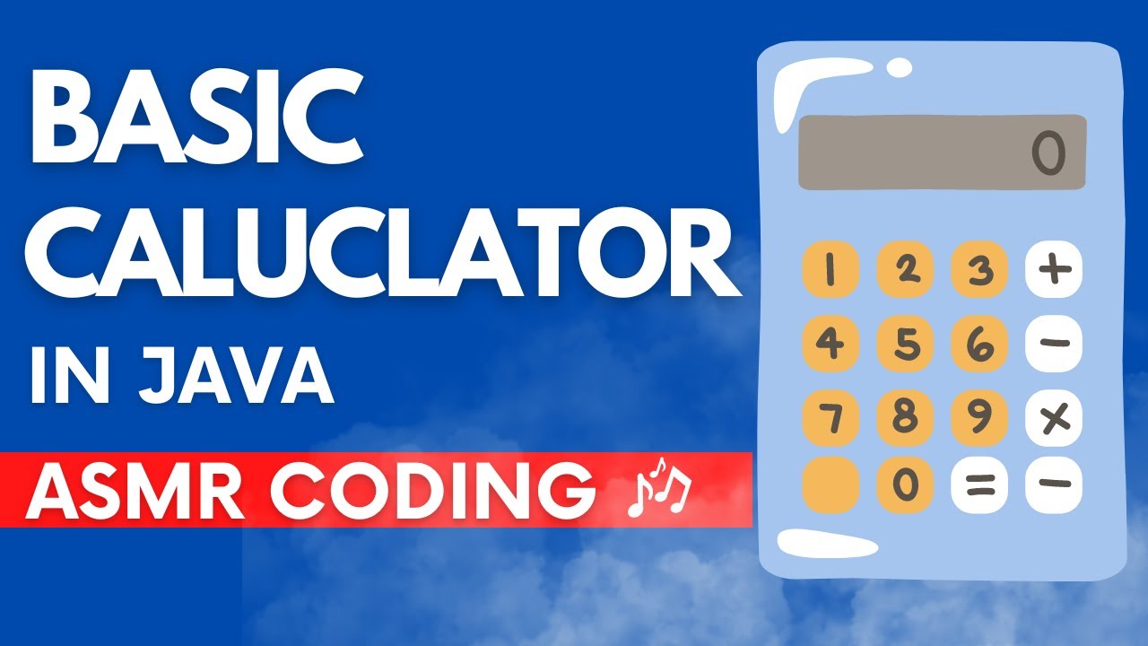 ASMR Programming - Creating Basic Calculator in Java - No noise