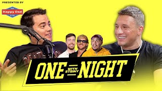 SteveWillDoIt On Impaulsive BACKLASH, Calls Out MrBeast & Forgiving 6ix9ine! | One Night with Steiny