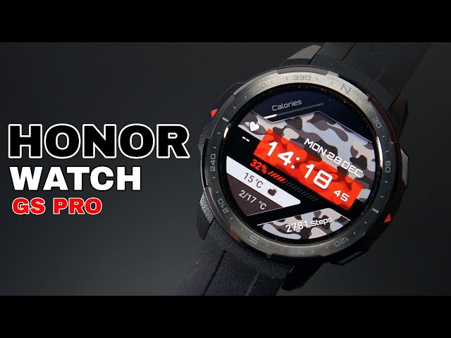 Vídeo relacionado con HONOR Watch GS Pro, Pantalla 1.39" 454x454, batería 790 mAh, GPS, IP68, 100 modos deportivos, Marl White