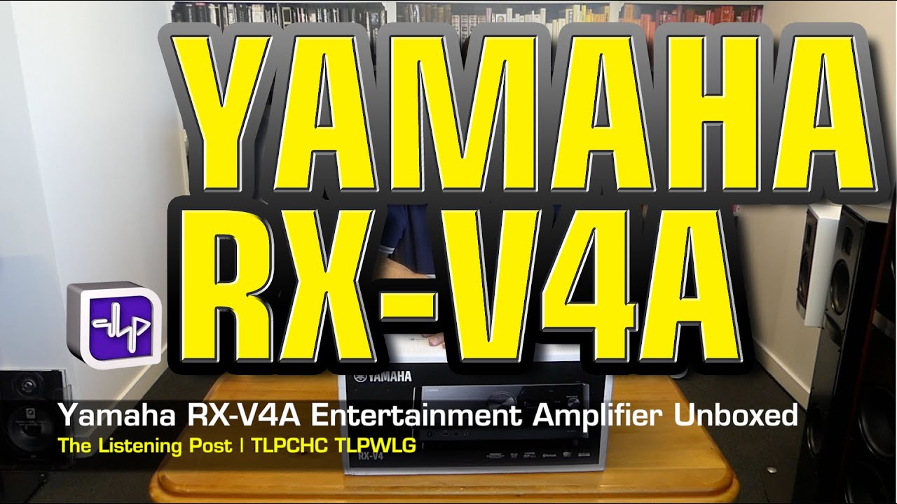 video Amply xem phim Yamaha RX-V4A Black chính hãng 0