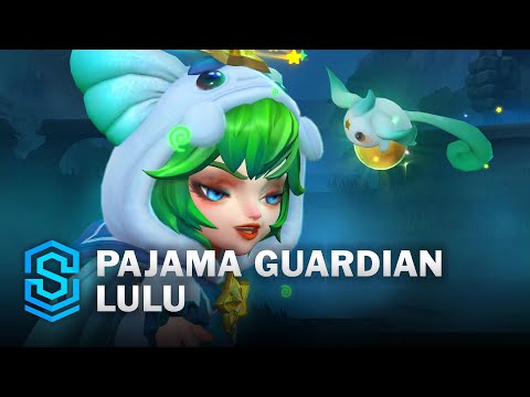 Pajama Guardian Lulu Wild Rift Skin Spotlight
