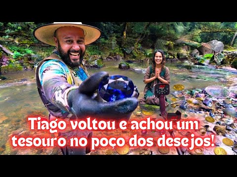 Tiago voltou e achou um tesouro no poço dos desejos!