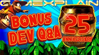 Donkey Kong Country: Bonus Questions! ("Too 3D!", Plus Rendering Sabotage, & More Q&A!)
