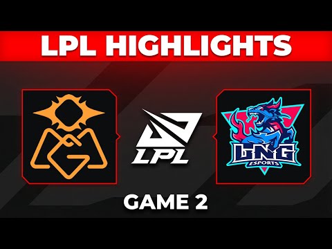 OMG vs LNG Highlights Game 2 | LPL 2026 Split 1 | Oh My God vs LNG Esports by Onivia