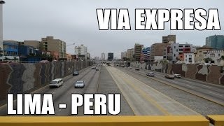 preview picture of video 'Vacation Peru: Via Expresa - Lima - Peru'