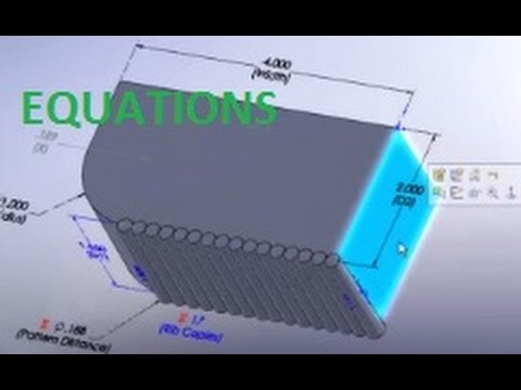 E17 SolidWorks 2008 - Equations Editor