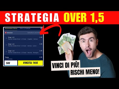 Come vincere le tue Scommesse con il Metodo Over 1,5