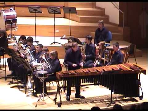 Dave Danford performs Derek Bourgeois' Concerto for Percussion - mvt3 (12/2009)