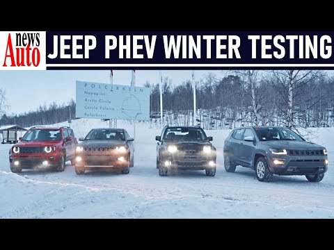 2021 Jeep Renegade and Compass 4xe PHEV - Winter Testing | NewsAuto