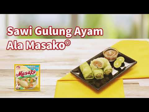 Sawi Gulung Ayam Ala Masako®