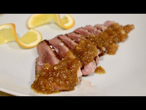 Duck Breast with Orange | Christmas Recipe