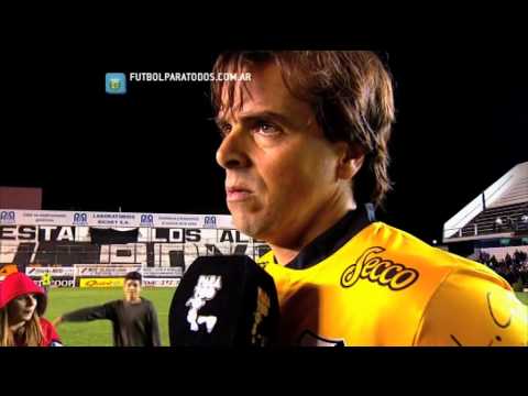 Cambiaso: "El cariño de la gente es eterno". All Boys 0 - Huracán 3. Fecha 21. B Nacional 2014. FPT