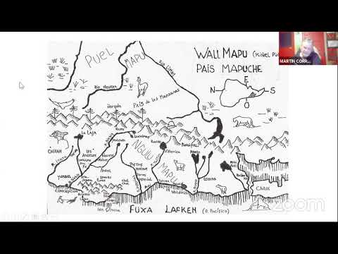 Mapa del Wallmapu y la historia del despojo