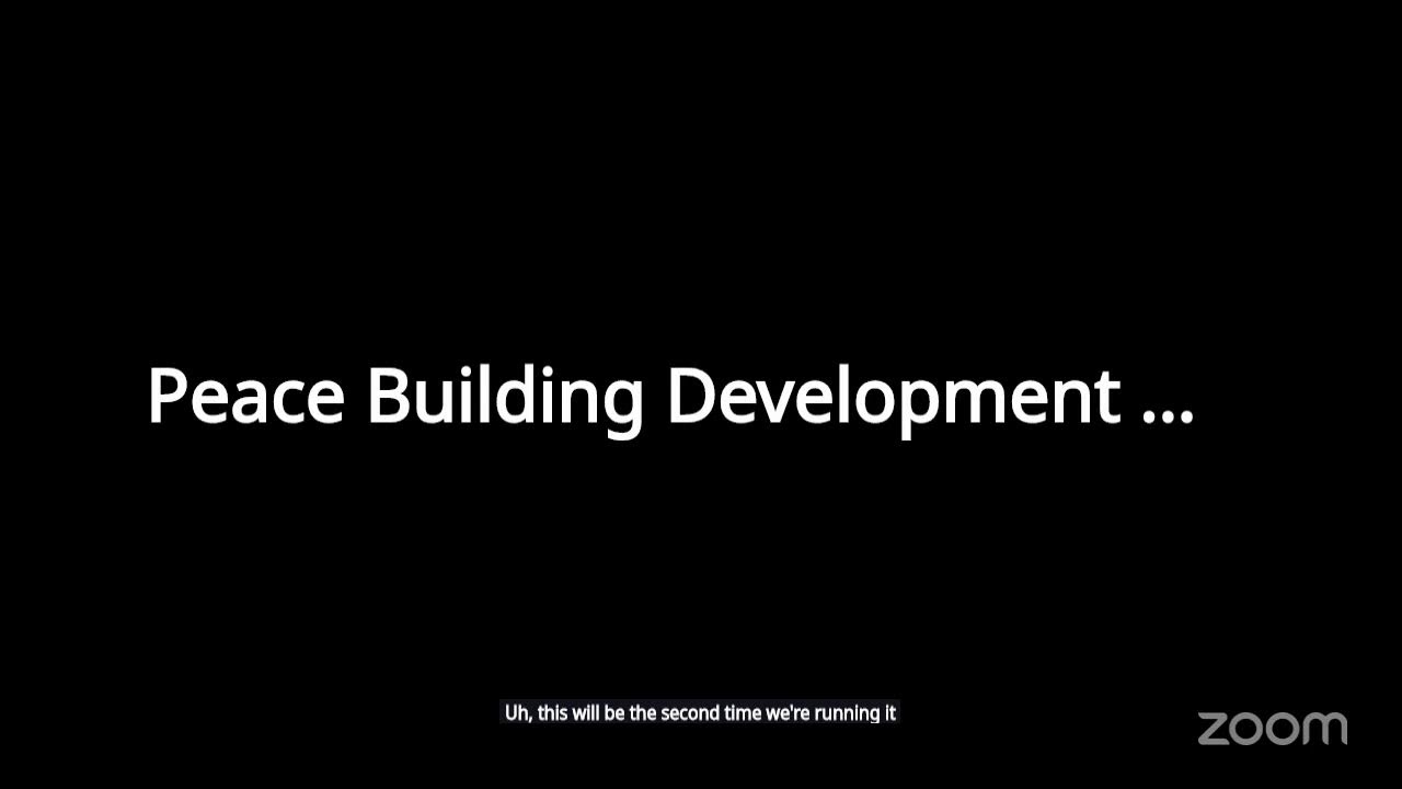 PBDF online Peace and Security Lecture Seeies 7