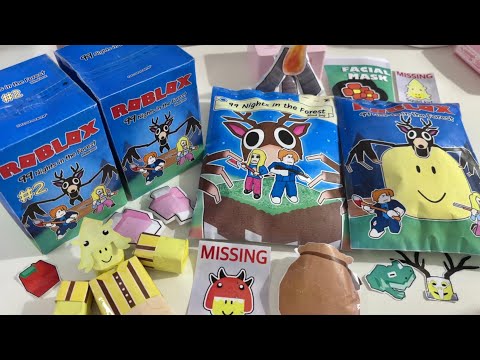 [🪵Paperdiy🪵] Roblox 99 Nights in the Forest Paper Crafts Compilation ASMR✨ Unboxing | Blind box