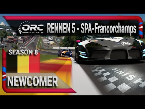 GT Sport / ORC / Newcomer  / Rennen Finale 5/5 / Saison 8 / Spa