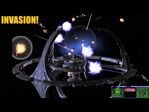 Deep Space Nine ATTACKED - Delta Quadrant Invasion - Chain Reaction - Star Trek Ship Battles