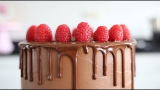 💖Tort czekoladowy z malinami 💖💖
