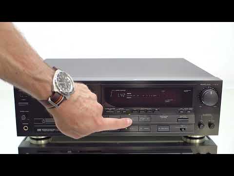AIWA Excelia XK-007 3-Head Deck with backpacked (external) transformer.