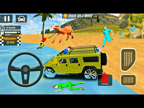 Drift Police Jeep Driving Simulator Game Video - Best Simulator Games - Best Andriod Gameplay -