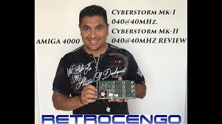 Commodore Amiga 4000 Phase 5 Cyberstorm MK I 040@40MHz and Cyberstorm MK II 040@40MCPU boards REVIEW
