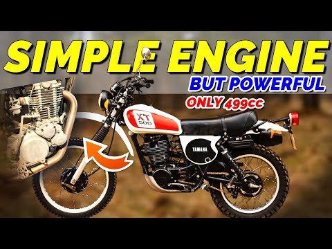 Simple Engine, Epic Legacy: The Single Cylinder Marvel on the Yamaha XT500