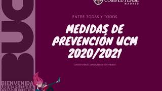 Medidas de prevención UCM 2020/2021
