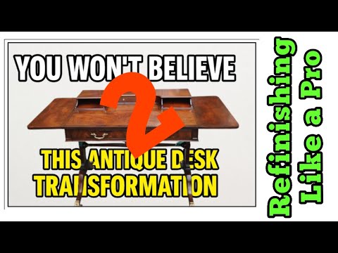 Antique Desk Restoration Part 2