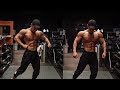 フィジークアップデート!胸肩三頭を短時間で追い込む | Push Day - 2 weeks out
