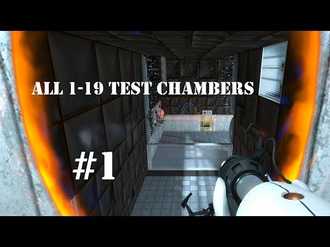 Portal Walkthrough: Part 1 (All Test Chambers/60FPS/FullHD)