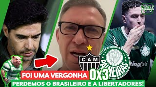 CRITICOU FORTE!⚠️ VELLOSO PÉSSIMAS CONTRAÇÕES ERRADAS! TEMPORADA HORRÍVEL! ATLÉTICO MG 0X1 PALMEIRAS