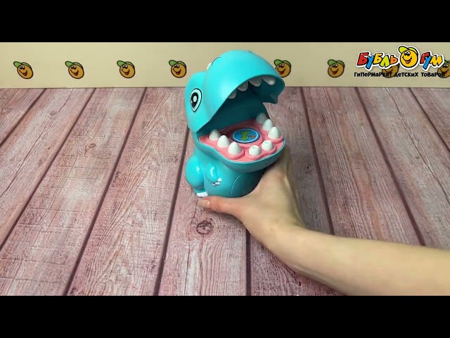 Набор стоматолога Lanson Toys с копилкой-динозавриком с 3лет - видео