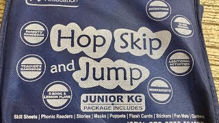 HOP SKIP & JUMP BOOK KIT(8BOOKS)FOR JUNIOR K.G.(MACMILLAN EDUCATION)!