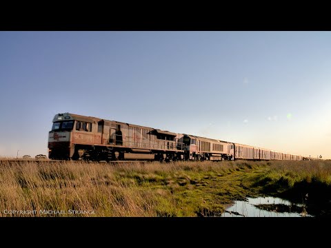 SCT 1PM9 Freight Train With Boxcars & Shipping Containers (8/9/2021) - PoathTV Australian Railways