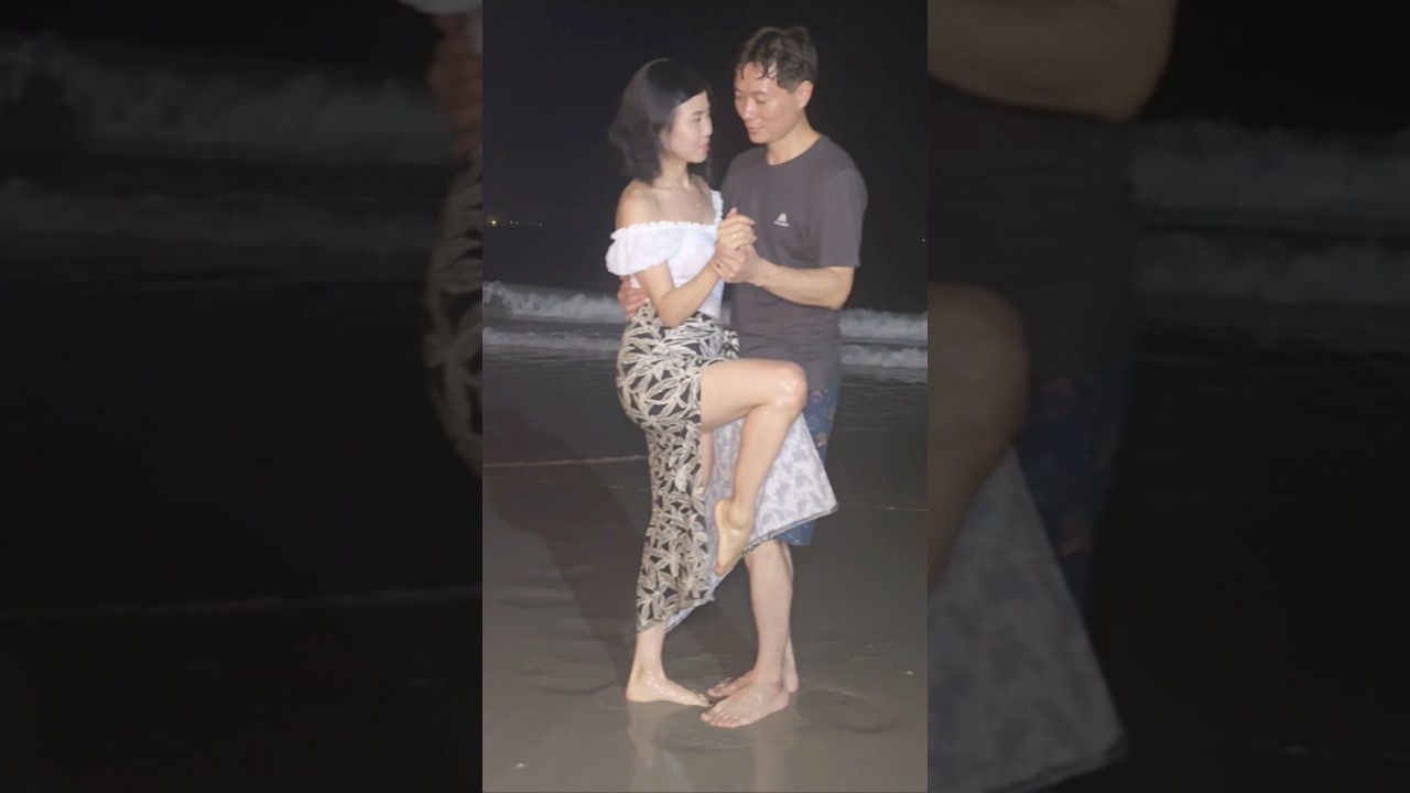 다낭 해변에서 춘 키좀바… 분위기 미쳤다 다낭 페스티벌 비치 파티 Kizomba dance 10