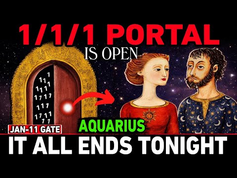 Aquarius… January 11 Is NOT Normal ⚠️ 111 Portal Activated | 6 Shocking Truths You Weren’t Told