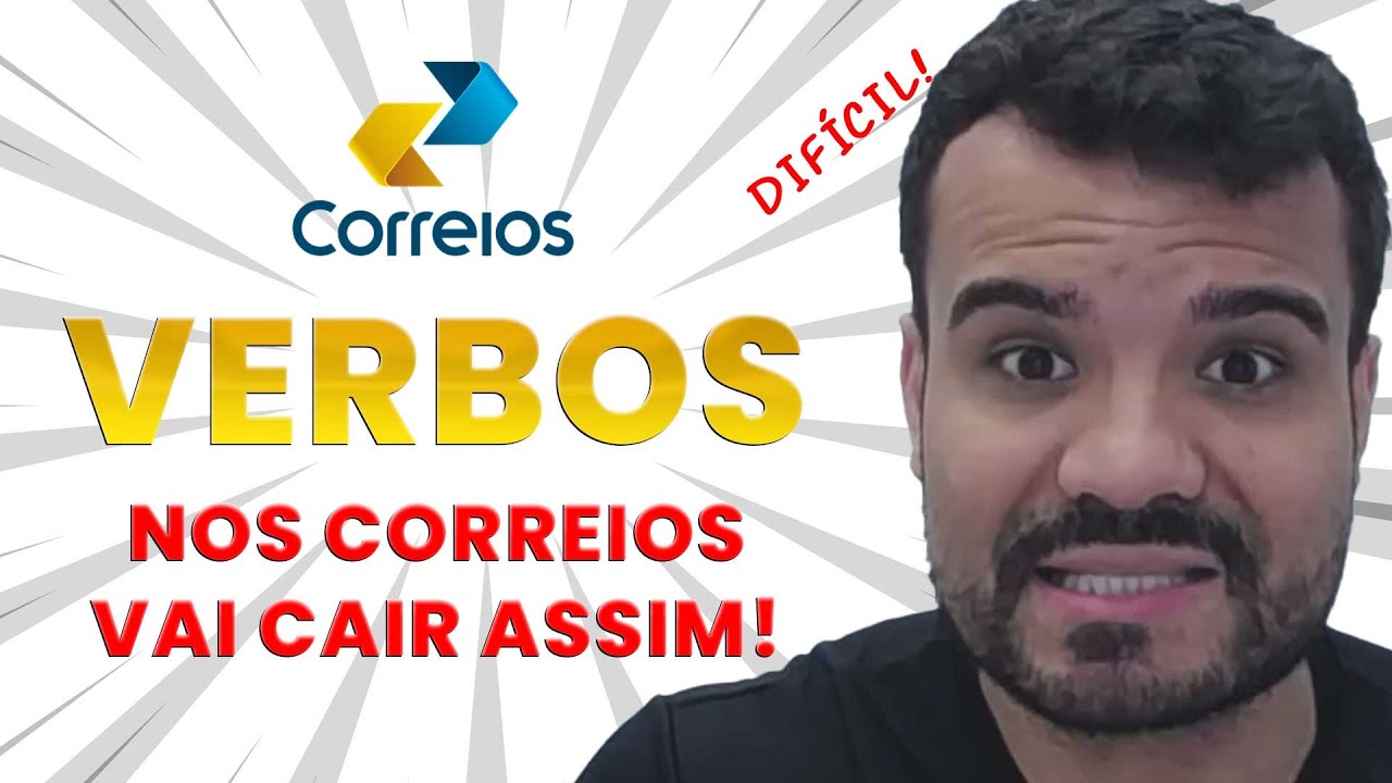 Descubra como o VERBO vai cair nos CORREIOS |  IBFC | Aula 08