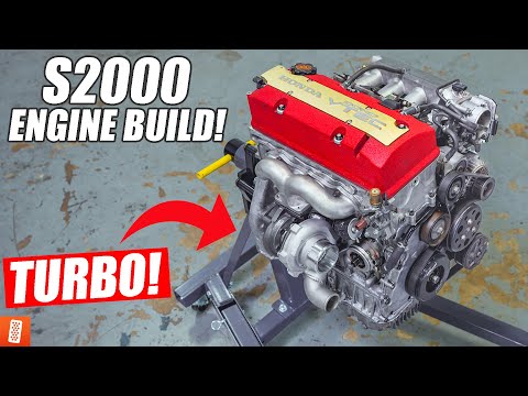 Turbocharged F22C1 Engine Build (OEM+) - Full Start to Finish [4K] - S2000 AP2:  Part 4