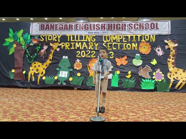Story telling competition 2022-23 Primary Section (Std I-V)