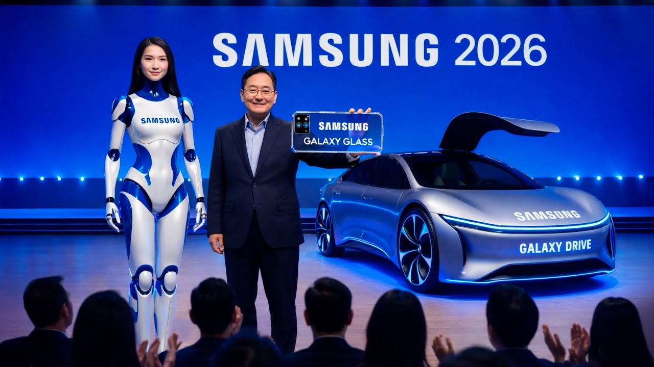 All-New Samsung Technologies That Will Change the World - Transparent Tablet, Galaxy Car & AI Robot