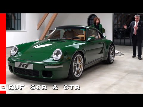 RUF SCR & CTR Inspired By Porsche 911