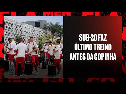 FLAMENGO'S LAST TRAINING BEFORE THE DEBUT AT COPINHA