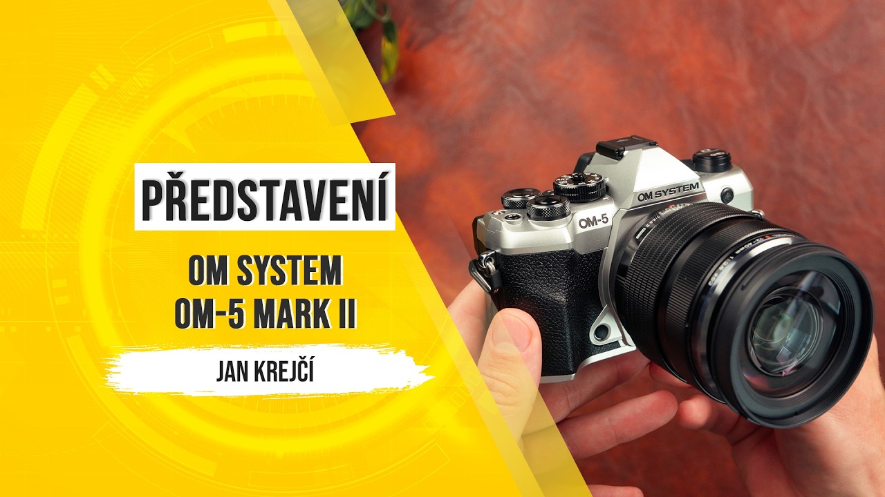 YouTube video - OM SYSTEM OM-5 Mark II: Bezzrcadlovka stvořená na cesty