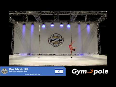 WPSC19 - Pole Sports - Junior Girls - Maya Galansky - Israel