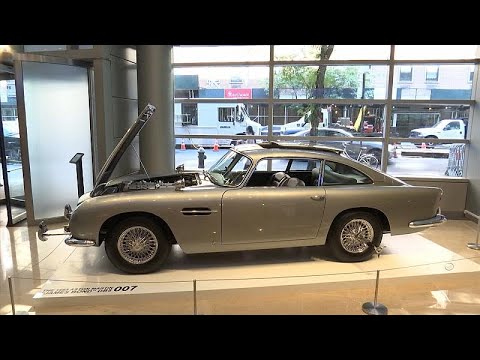 شاهد سيارة جيمس بوند للبيع في مزاد علني بنيويورك