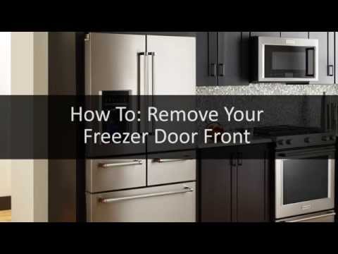 How To: Removing the Freezer Door Front on Your...