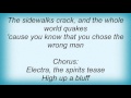 18244 Phoebe Snow - Electra Lyrics